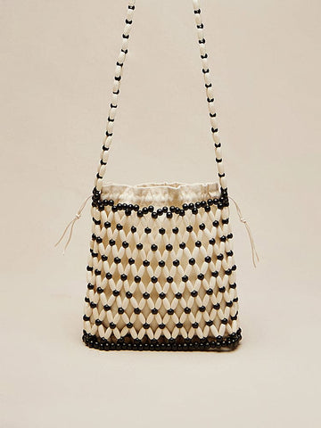 Maple Beaded Shoulder Bag